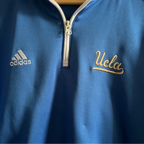 Adidas Climalite UCLA Half Zip Jacket - Picture 4 of 6